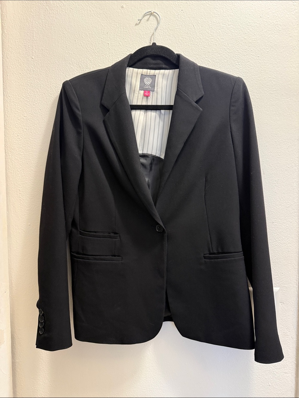 Vince Camuto Black Women's Jacket Blazer